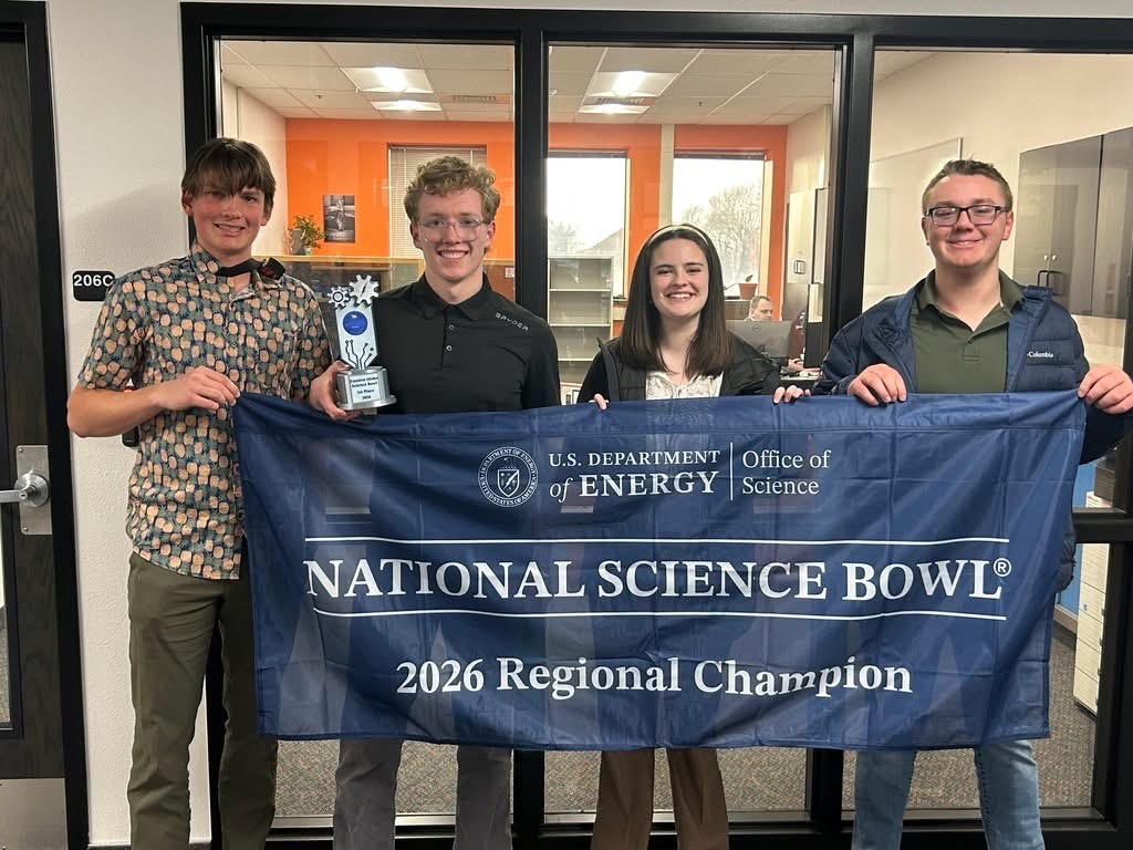 CRHS Quiz Bowl Team wins the Eastern Idaho Science Bowl Competition and heads to national competition